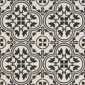 Petal Black ME21 - ceramic tile